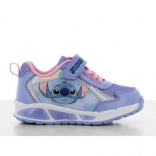 Lilo & Stitch Sneaker Με Φωτάκια LS001195 Γαλάζιο Λιλά