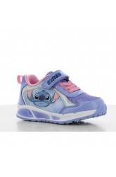 Lilo & Stitch Sneaker Με Φωτάκια LS001195 Γαλάζιο Λιλά