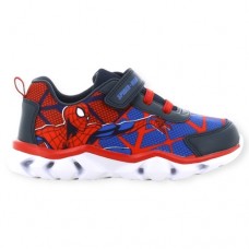 Disney Sneaker ΜΕ ΦΩΤΑΚΙΑ Spiderman SP013055 Μπλε Κόκκινο