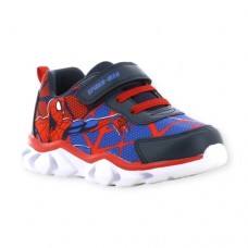 Disney Sneaker ΜΕ ΦΩΤΑΚΙΑ Spiderman SP013055 Μπλε Κόκκινο