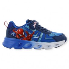 Marvel Spiderman Sneaker ΜΕ ΦΩΤΑΚΙΑ SP014965 Μπλε