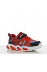 Marvel Spiderman Sneaker ΜΕ ΦΩΤΑΚΙΑ SP015109 Μαύρο Κόκκινο