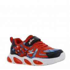 Marvel Spiderman Sneaker ΜΕ ΦΩΤΑΚΙΑ SP015109 Μαύρο Κόκκινο