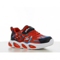 Marvel Spiderman Sneaker ΜΕ ΦΩΤΑΚΙΑ SP015109 Μαύρο Κόκκινο