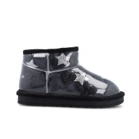 Garvalin Μποτάκια με γούνα 251558 A054 Μαύρα