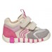 Geox Sneaker B IUPIDOO B3558C 05422 C0874 Γκρι Ροζ