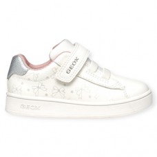 Geox Sneaker B ECLYPER GIRL B455MA 0BCQD C1151 Λευκό