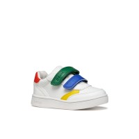 Geox Sneaker B ECLYPER B555LA 000BC C0547 Λευκό Πράσινο