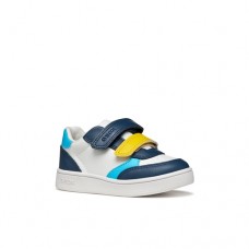 Geox Sneaker B ECLYPER B555LA 000BC CB41Z Λευκό Μπλε