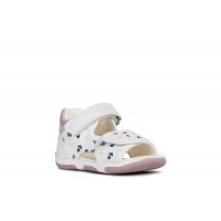 Geox B920YA Λευκό Ροζ Πέδιλα