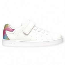Geox Sneaker J ECLYPER GIRL J36LRA 0BCQD C0653 b Λευκό Multi
