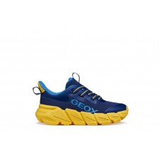 Geox Sneaker J FLEXYPER FAST J46N1A Μπλε Κίτρινο