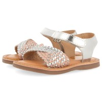 Gioseppo Kids Πέδιλο Devanlay 62982 Ασημί