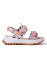 Gioseppo Kids Πέδιλο WIXOM 78691 Ασημί Πορτοκαλί