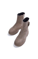 Gioseppo Kids Μποτάκι 80602 Μπεζ Λεοπάρ