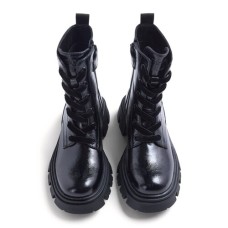 Gioseppo Kids Αρβυλάκι 80604 Μαύρο Λουστρίν