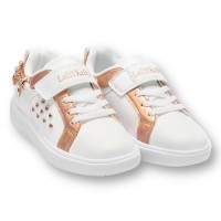 Lelli Kelly Sneaker Gioiello AA3410 Λευκό Χρυσό