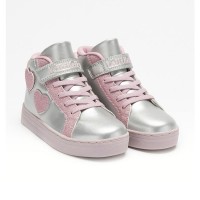 Lelli Kelly Sneaker Μποτάκι Miriam LKAA5216 Ασημί