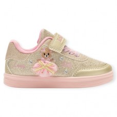 Lelli Kelly Sneaker Με φωτάκια Mille Stelle LKAA5709-OR01 Χρυσό