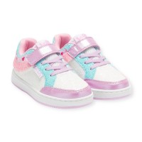 Lelli Kelly Sneaker FRANGETTA MIX AA8090 Λευκό Λιλά