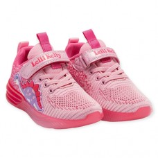 Lelli Kelly Sneaker Με Φωτάκια Diinosauro AL3354 Ροζ