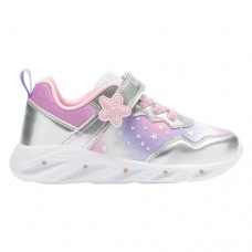 Lelli Kelly Sneaker Stella Με φωτάκια LKAL5635-AG01 Ασημί