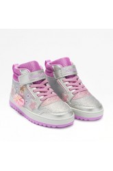 Lelli Kelly Sneaker Μποτάκι Με φωτάκια Mille Stelle LKAL5711-AG66 Ασημί