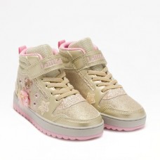 Lelli Kelly Sneaker Μποτάκι Με φωτάκια Mille Stelle LKAL5711-OR01 Χρυσό
