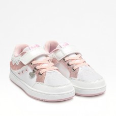 Lelli Kelly Sneaker Με Φωτάκια Frangetta Mix LKAL8056-BI01 Λευκό