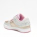 Lelli Kelly Sneaker Με Φωτάκια Frangetta Mix LKAL8058-BIOR Λευκό Χρυσό