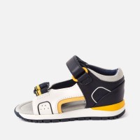 Mayoral 41080 Λευκό Μπλε Κίτρινο Πέδιλα