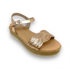 Oh my Sandals Πέδιλο 5307 Χρυσό
