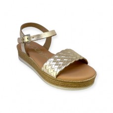 Oh! my Sandals Πέδιλο 5518 Χρυσό