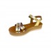 Oh my Sandals Πέδιλο 5770 Μπρονζέ