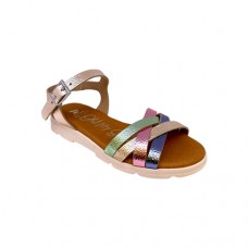 Oh! my Sandals Πέδιλο 5515 Χρυσό