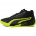 Puma Sneaker Μποτάκι Court Pro 310829 03 Black-Electric Lime