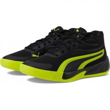 Puma Sneaker Μποτάκι Court Pro 310829 03 Black-Electric Lime