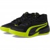 Puma Sneaker Μποτάκι Court Pro Jr 310842 03 Black-Electric Lime