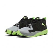 Puma Ημιμποτάκι Court Pro 3 313830 02 Μαύρο Λαχανί Puma Ημιμποτάκι Court Pro 3 313830 02 Μαύρο Λαχανί