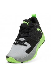 Puma Ημιμποτάκι Court Pro 3 Jr 314061 02 Μαύρο Λαχανί