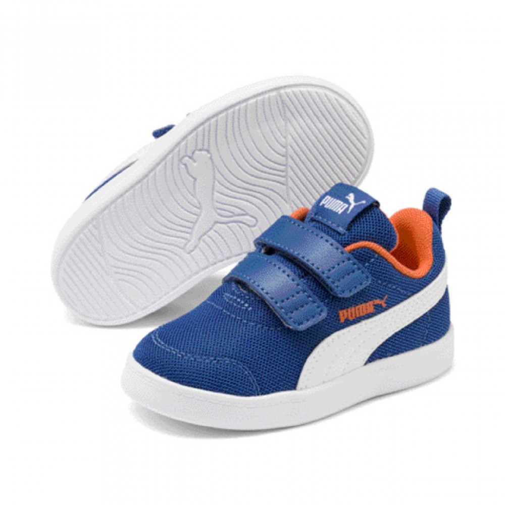 Puma Courtflex v2 Mesh V Inf 371759 01 Μπλε Αθλητικά Sneakers