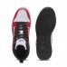 Puma Sneaker Μποτάκι Rebound V6 Mid Jr Λευκό Κόκκινο