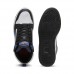 Puma Sneaker Rebound V6 Mid Jr 393831 31 Λευκό Μαύρο Μπλε Puma Sneaker Rebound V6 Mid Jr 393831 31 Λευκό Μαύρο Μπλε