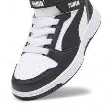 Puma Sneaker Μποτάκι Rebound V6 Mid AC+ PS Λευκό Μαύρο