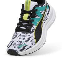 Puma Sneaker Reflect Lite Masked Hero Jr Λευκό Μαύρο