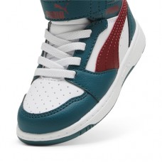 Puma Sneaker Μποτάκι Rebound V6 Mid AC+ Inf 396542 18 Λευκό Πετρόλ