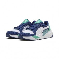 Puma Sneaker Trinity 2 Jr 401490 11 Μπλε Λευκό Βεραμάν Puma Sneaker Trinity 2 Jr 401490 11 Μπλε Λευκό Βεραμάν