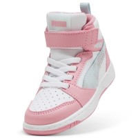 Puma Sneaker Rebound V6 Mid Space Belle AC+ Inf 402769 01 Λευκό Κοραλί