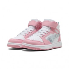 Puma Sneaker Rebound V6 Mid Space Belle AC+ PS 402770 01 Λευκό Κοραλί