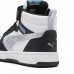 Puma Sneaker Rebound V6 Mid Space Belle AC+ PS 402770 02 Λευκό Μαύρο Λιλά Puma Sneaker Rebound V6 Mid Space Belle AC+ PS 402770 02 Λευκό Μαύρο Λιλά